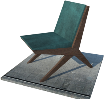 Boomerang Chair 2 (1000x354), Png Download