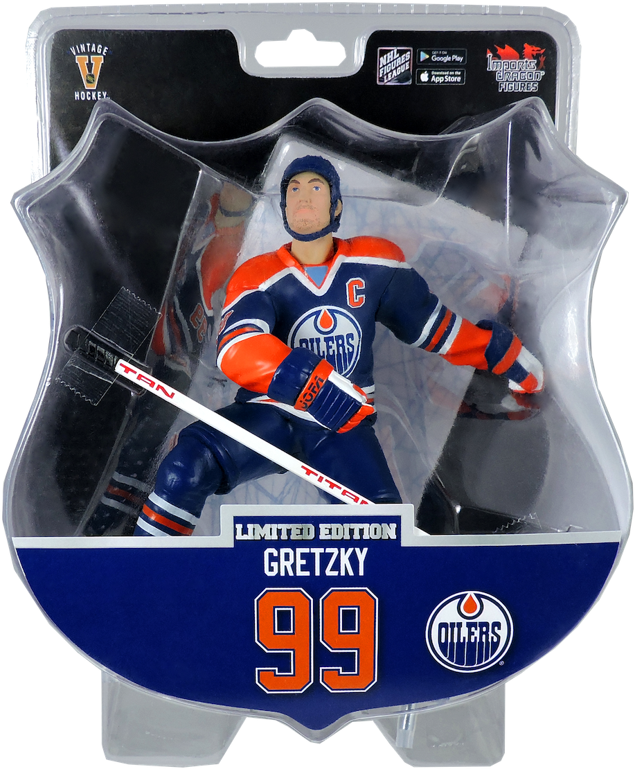 Import Dragon Nhl Wayne Gretzky Edmonton Oilers Alumni - Edmonton Oilers (1000x1173), Png Download