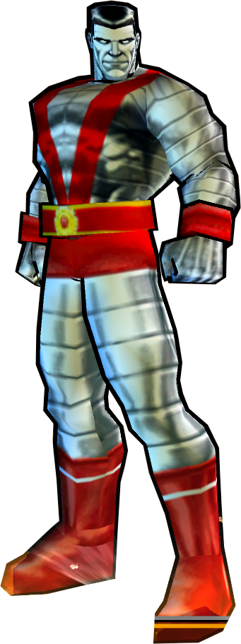 Colossus' Post-secret Wars Outfit - Cartoon (341x911), Png Download