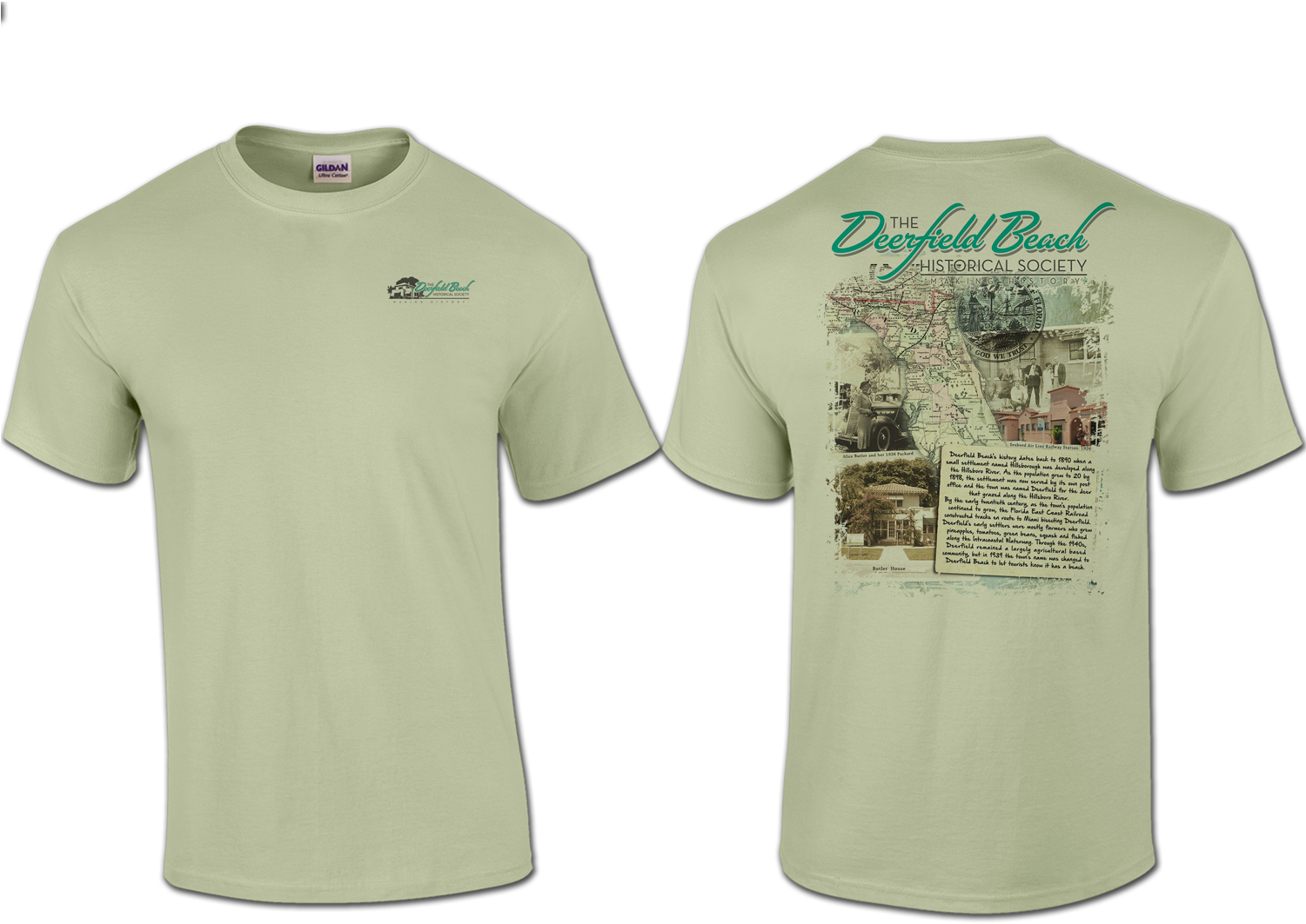 Deerfield Beach Historical Society - 25 Years Together Shirt (1500x1500), Png Download
