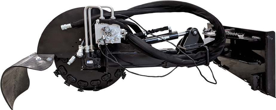 Stump Grinder - Machine Tool (941x386), Png Download