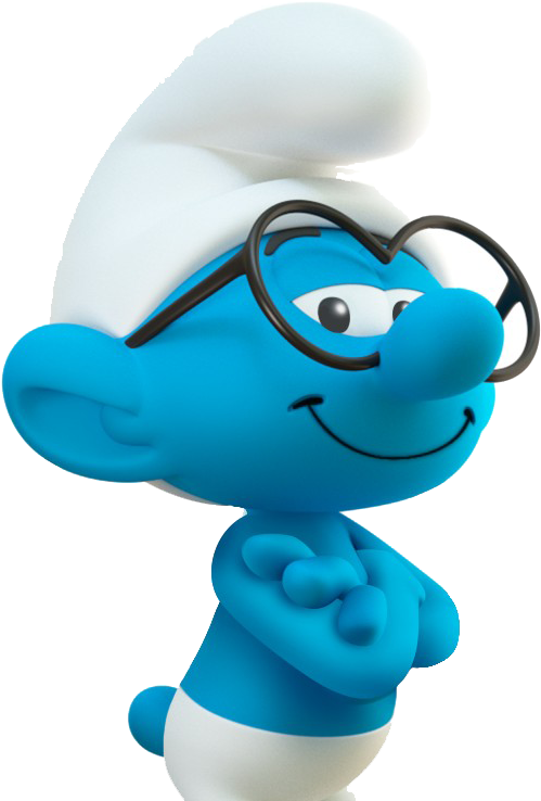Smurfs Logo Transparent Background (592x825), Png Download