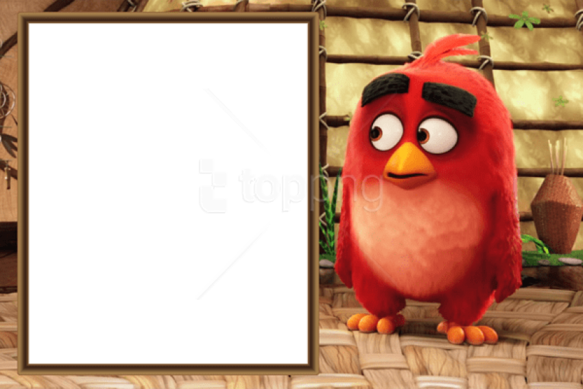 Best Stock Photos Angry Birds Movie Kids Png Frame - Angry Birds 2 Movie (850x567), Png Download