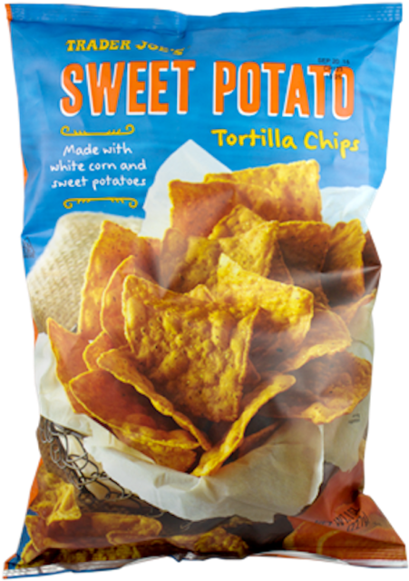 The Ultimate List Of The Best Vegan Products At Trader - Trader Joes Tortilla Chips (572x670), Png Download