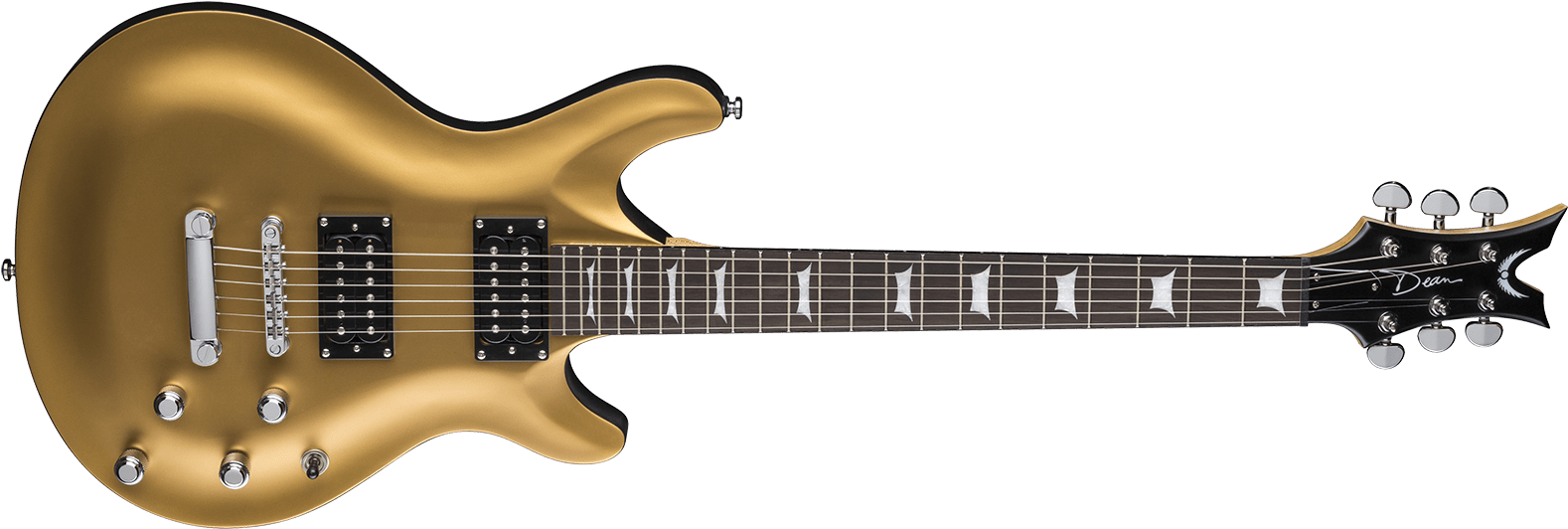 Dean Icon X Flame Top Electric Guitar Charcoal Burst - Fender Dimension Bass V Deluxe (1600x560), Png Download