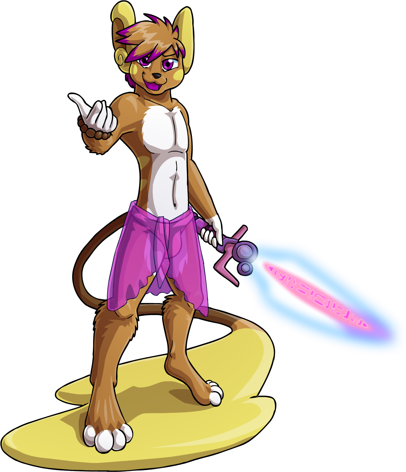 Alolan Renris - Cartoon (1324x1505), Png Download