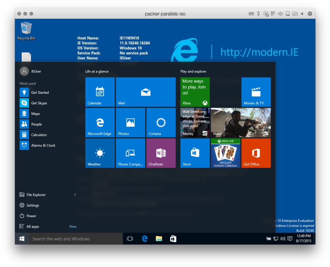 Microsoft Rolls Out First 'major Update' To Windows - Gui On A Computer (1101x889), Png Download