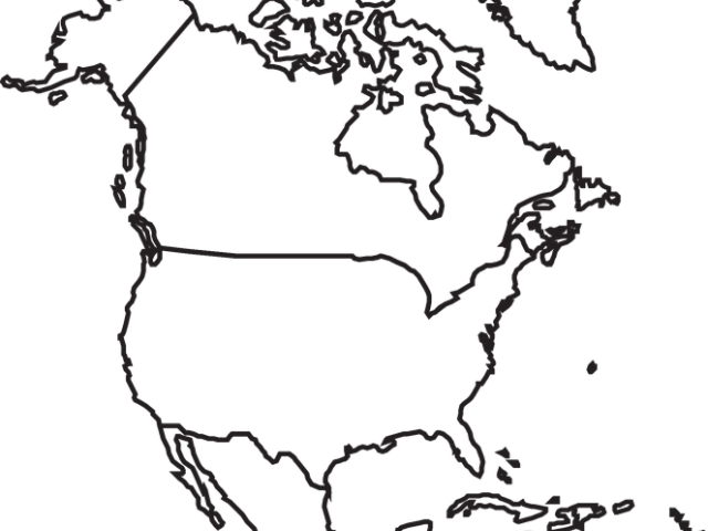 Maps Clipart America Map - Air Masses (640x480), Png Download