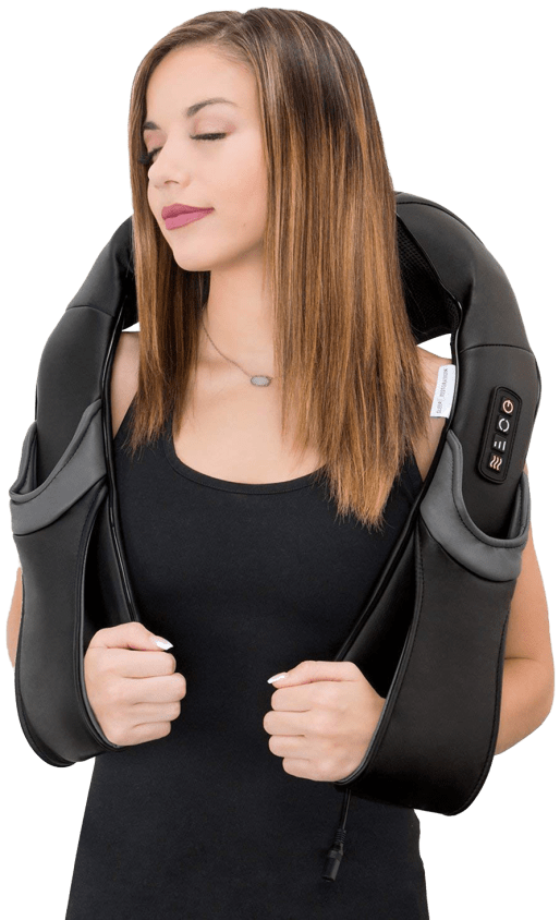 Restorology Heated Shiatsu Massager For Neck, Shoulders, - Massage (864x864), Png Download