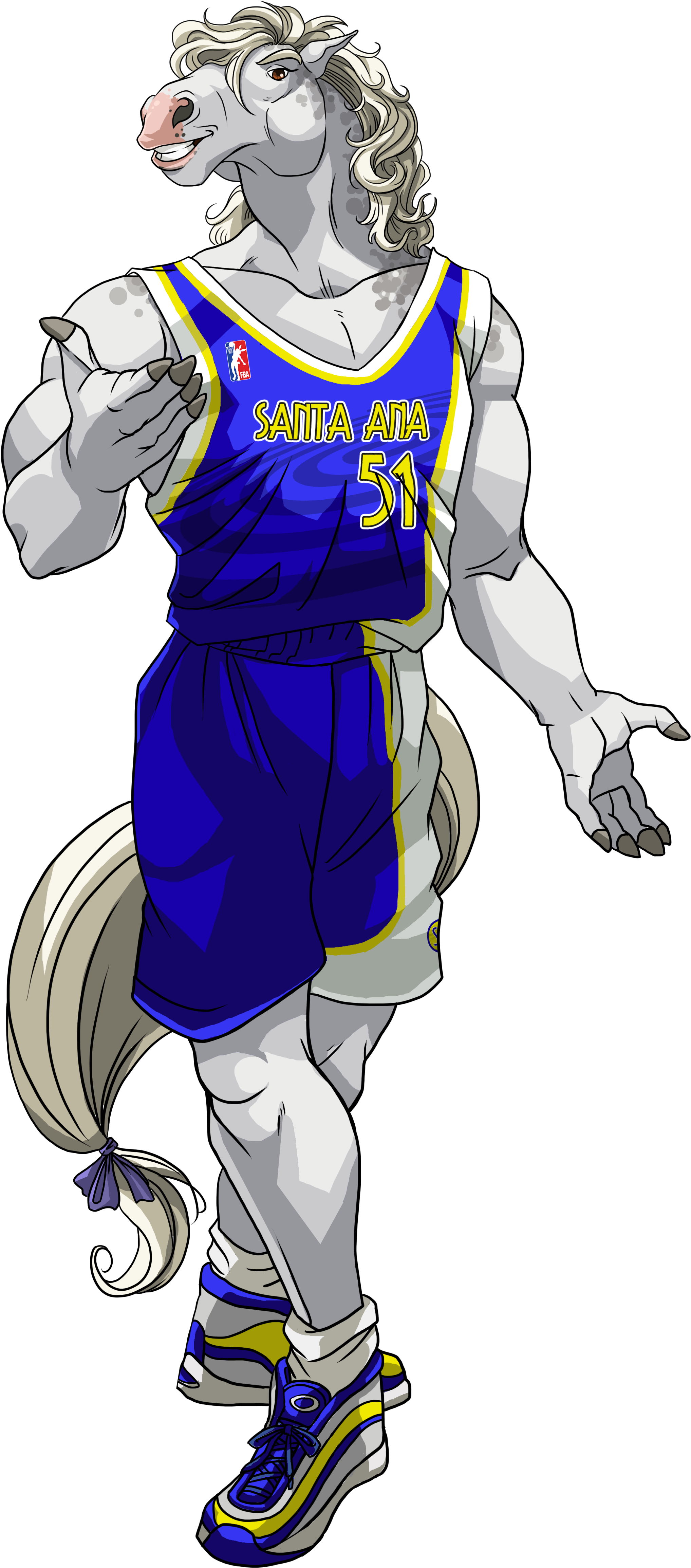 Rosenthal Lancecheval - Cartoon (2406x4795), Png Download