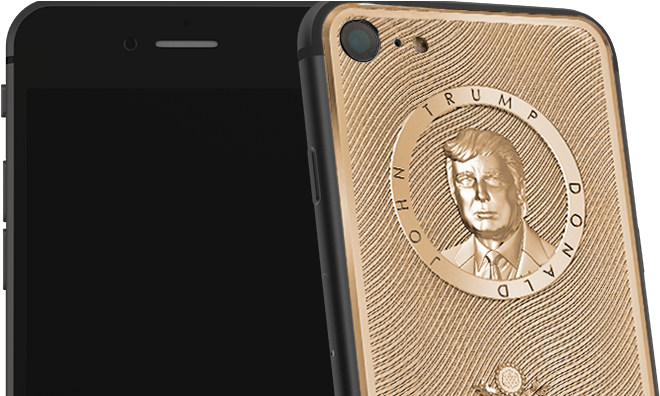 Business Insiderverified Account - Iphone Di Donald Trump (790x395), Png Download