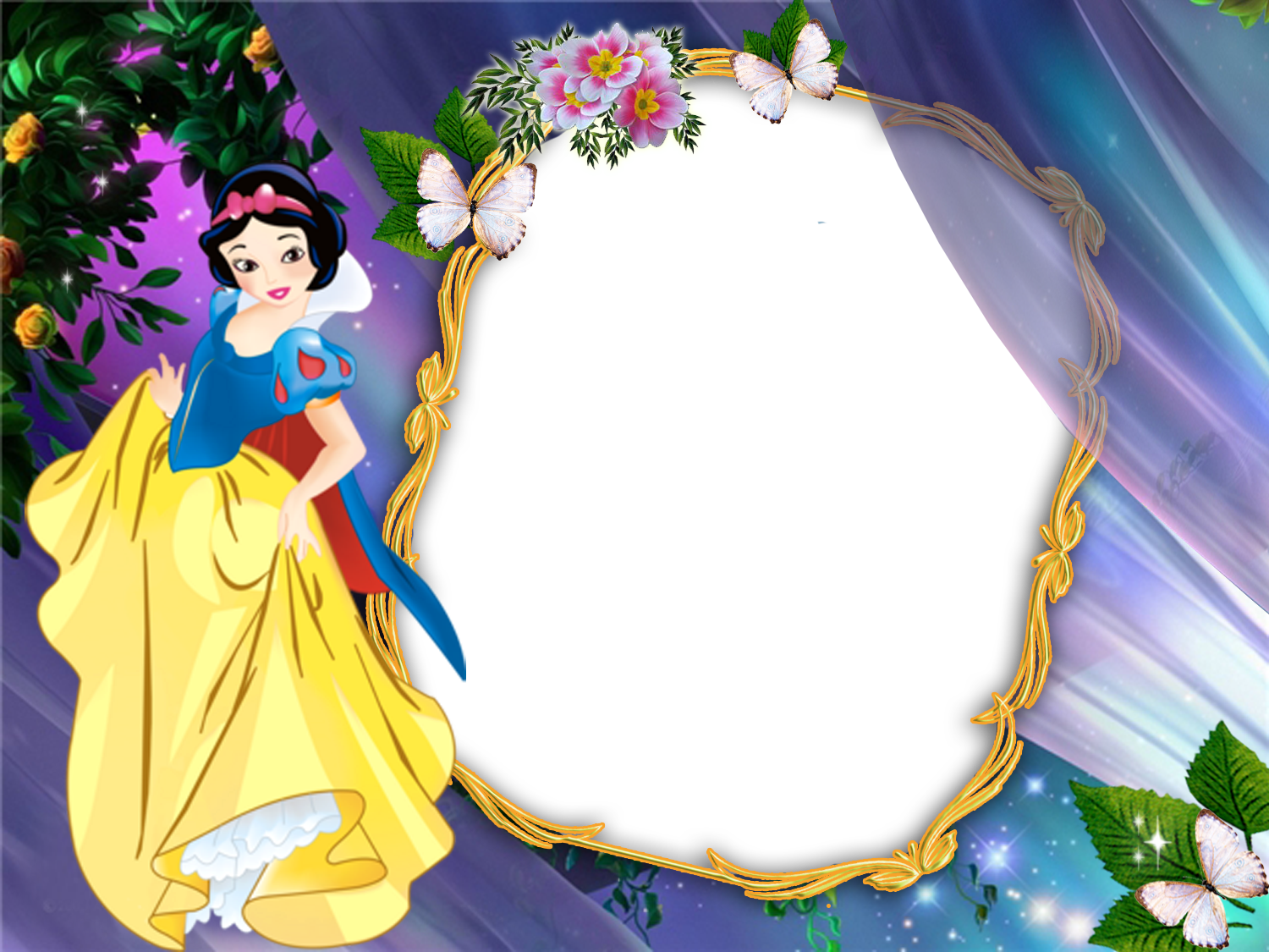 Branca De Neve / Snow White Fotos Branca De Neve, Molduras - Moldura Calendario 2019 Branca De Neve (1500x1125), Png Download