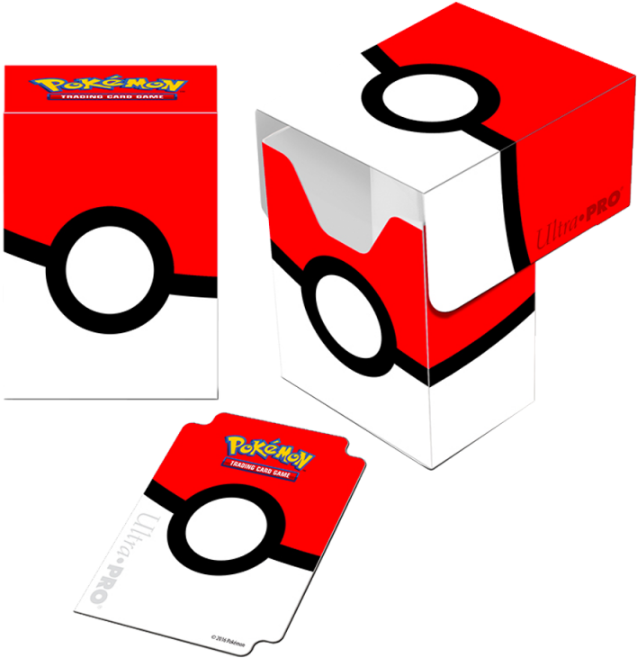Pokeball Full-view Deck Box - Pokemon Pokeball Deck Box (800x800), Png Download