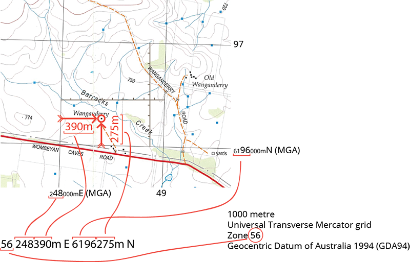 Hilltop745 With-numbers - Map (800x513), Png Download