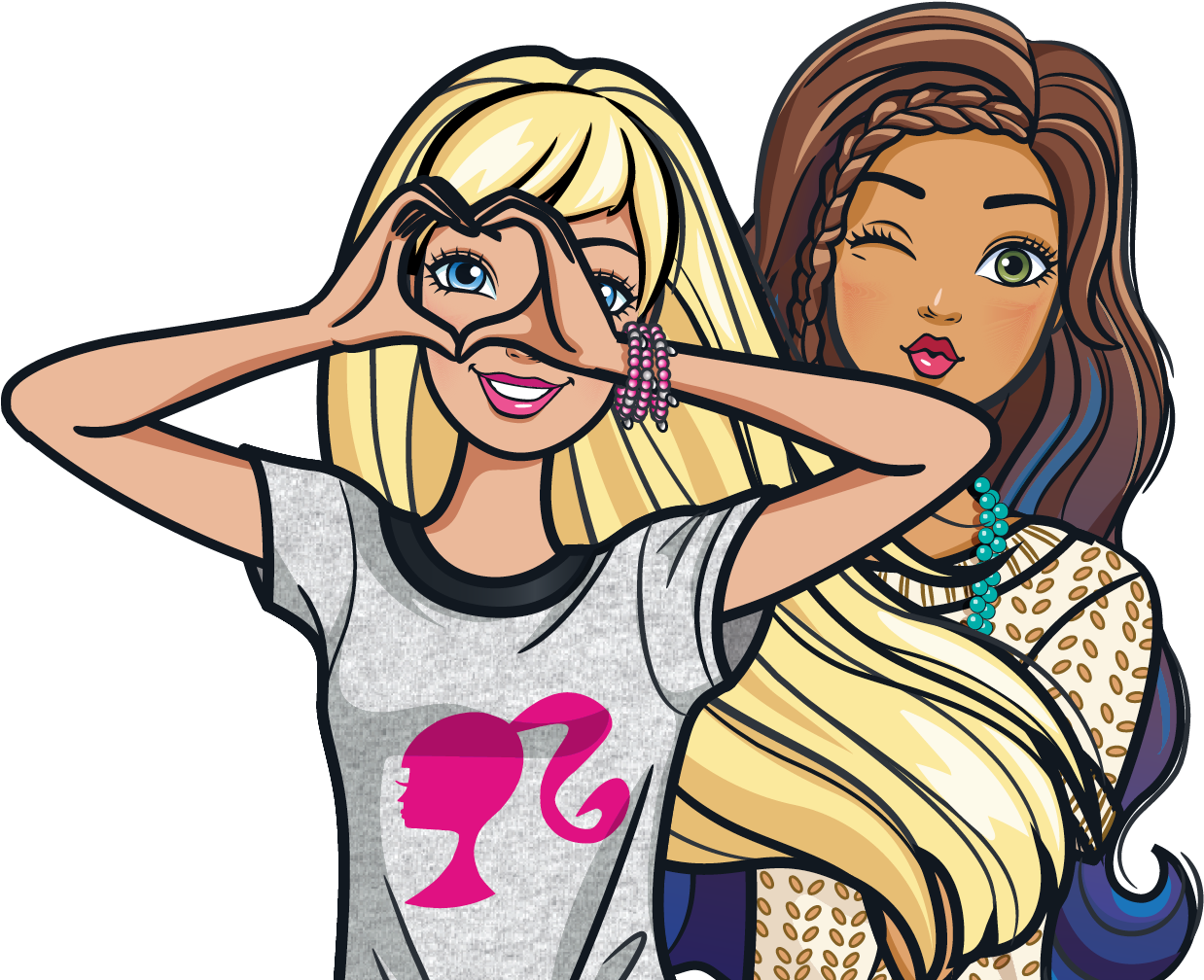 Make The Prettiest Friendship Bracelet To Give To Your - Illustration (1250x1250), Png Download