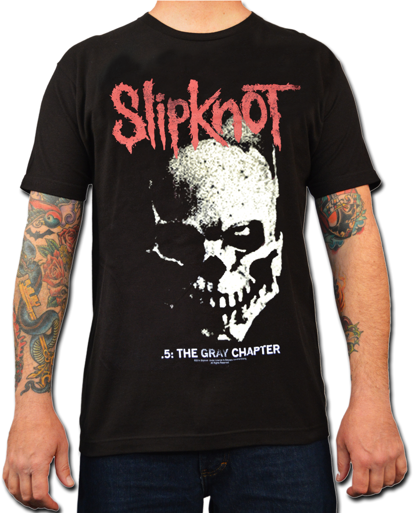 Slipknot - T Shirt Old School (1000x1000), Png Download