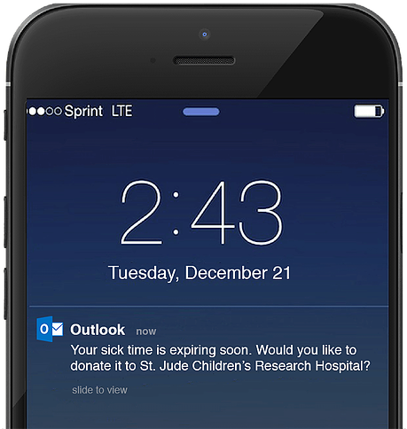 St Jude Outlook Notification - Smartphone (600x600), Png Download