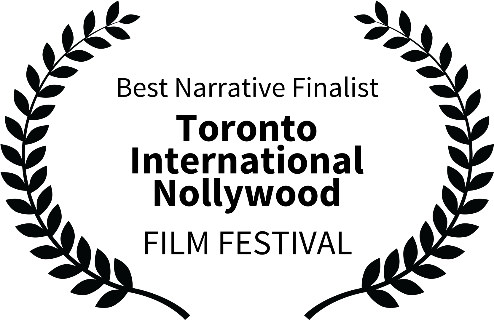 Best Narrative Finalist Toronto International Nollywood - Feel The Reel International Film Festival (1735x1152), Png Download