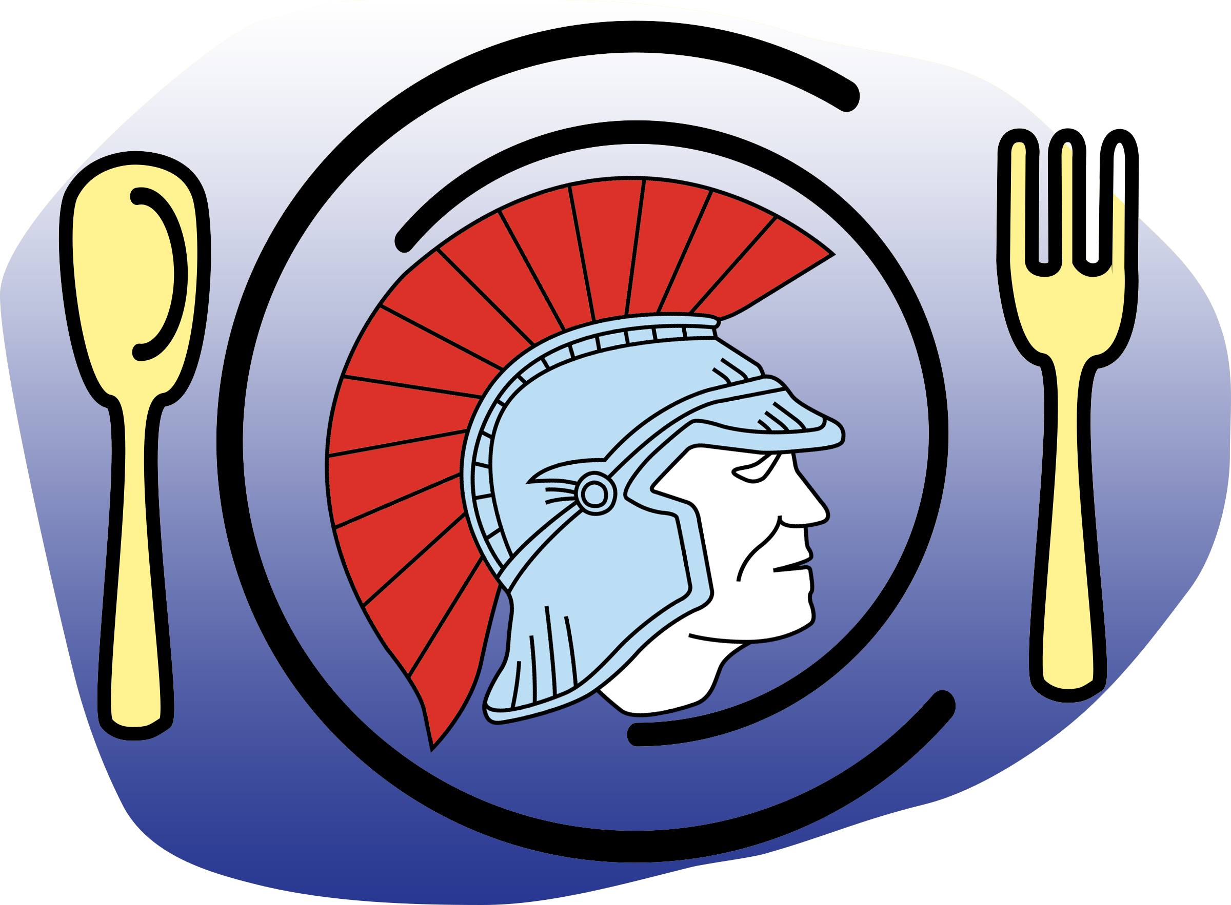 We Hope To See You Thursday Night Training Is Also - Spoon And Fork (2400x1766), Png Download