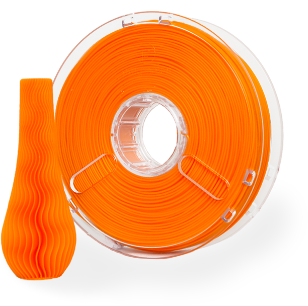 Polyplus™ Pla True Color Orange - Orange 3d Printer Filament (714x687), Png Download