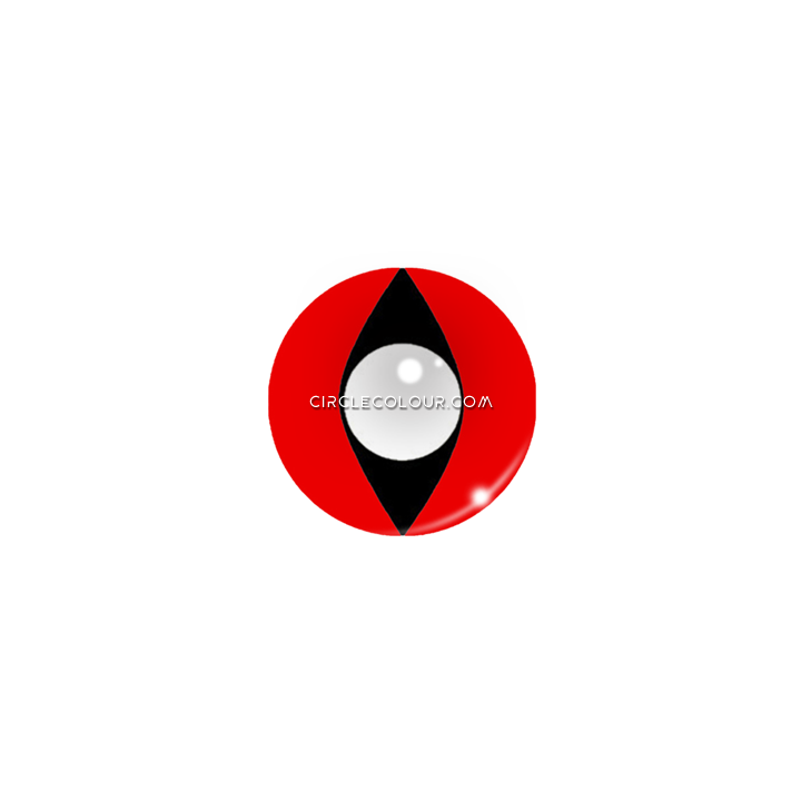 Cat's Eye Red Cosplay Colored Contact Lens Mi0370 - 90 Logos (720x720), Png Download