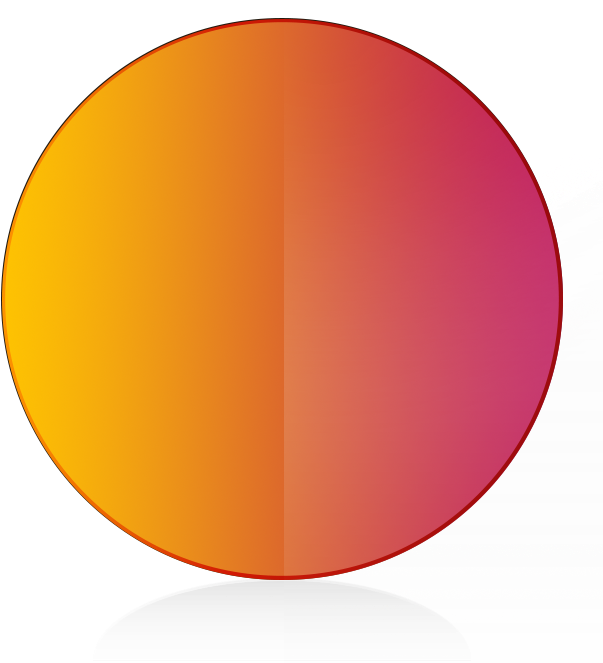 Vzum™ Lens Ml Lava - Circle (650x662), Png Download