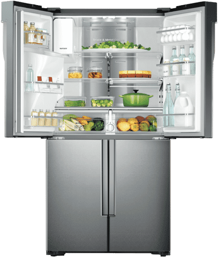Samsung 719l French Door Refrigerator Srf719dls - Rf56j9040sr Eu (773x505), Png Download