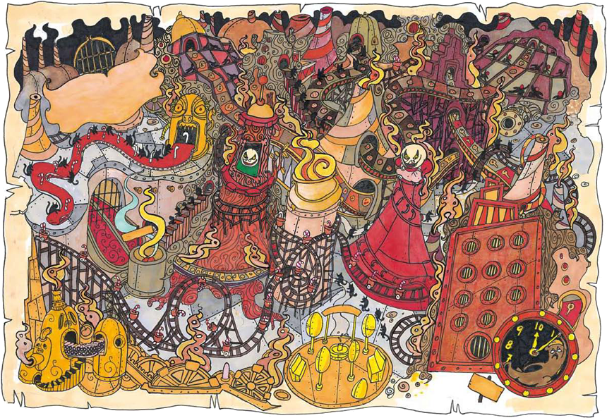 Familjen Kanin - - Illustration (870x674), Png Download