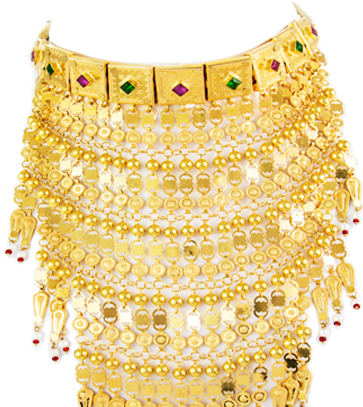 Traditional - Necklace Gold Doha (717x481), Png Download