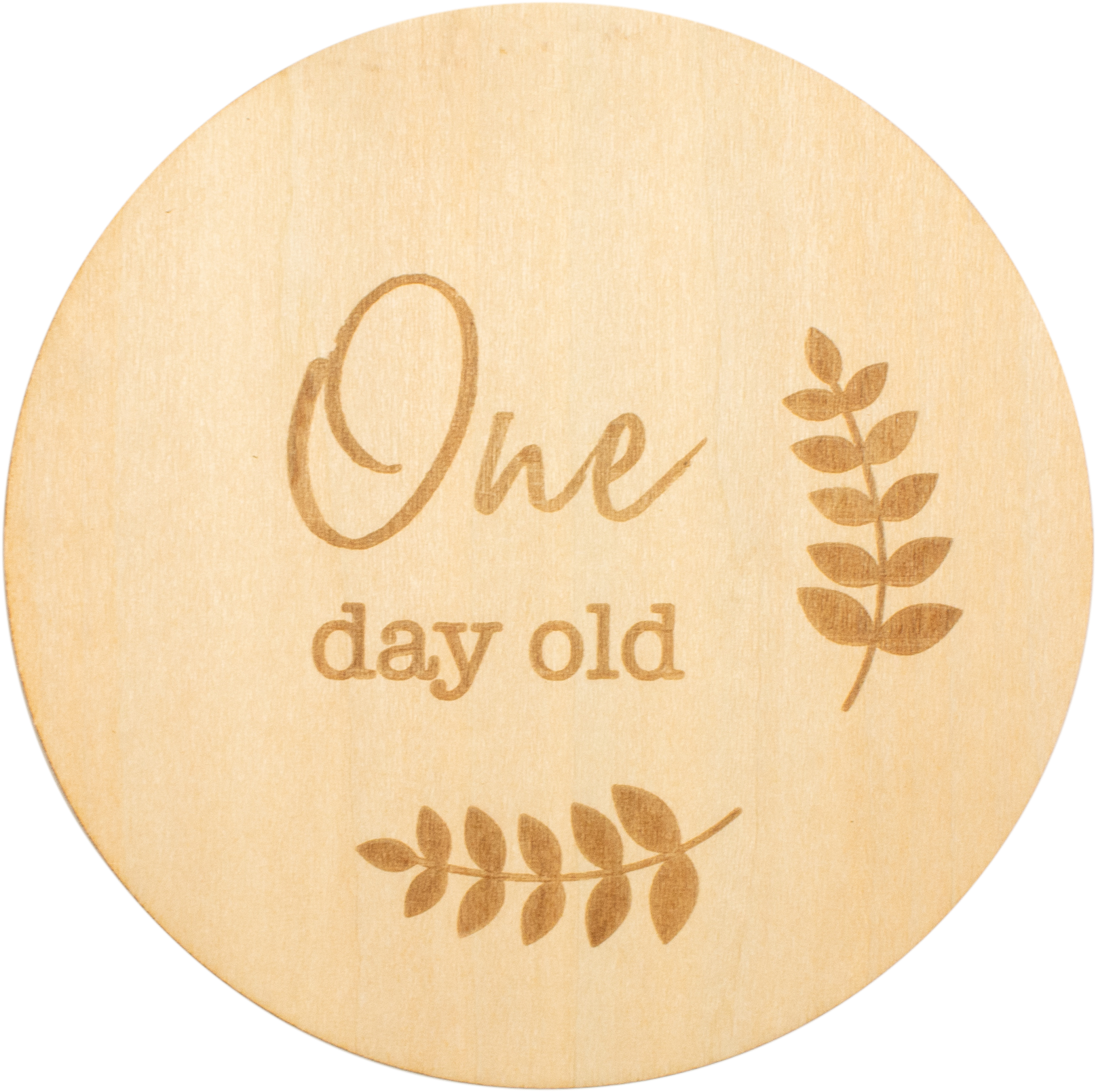One Day Old Milestone Disc - Goplay (2400x2400), Png Download