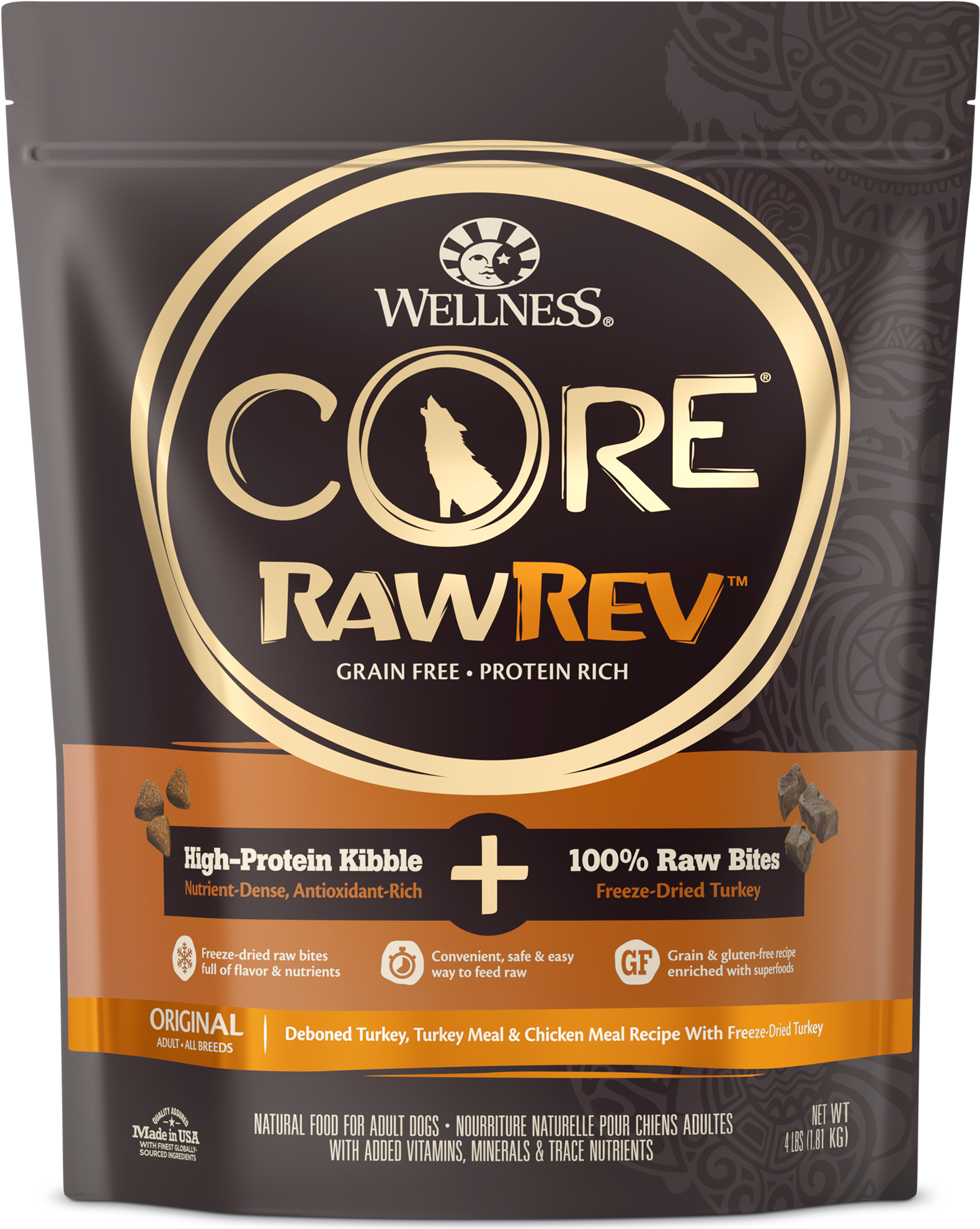 Raw Rev Original Dog - Raw Rev Dog Food (2000x2000), Png Download