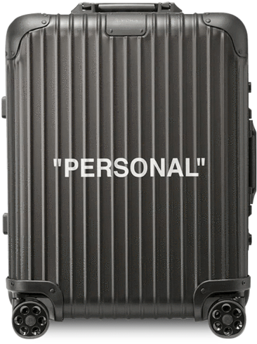 Rimowa Off-white Personal Belongins Case Black - Off White Rimowa Personal Belongings (600x600), Png Download