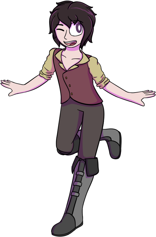 Blake Fullbody - Cartoon (575x836), Png Download