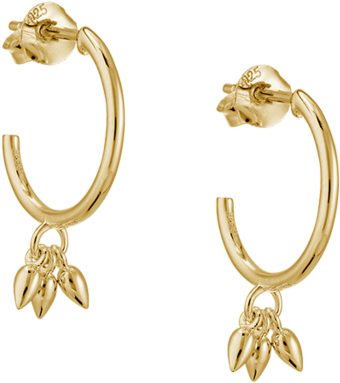 Droplet Hoop Earrings Image - Earrings (939x1024), Png Download