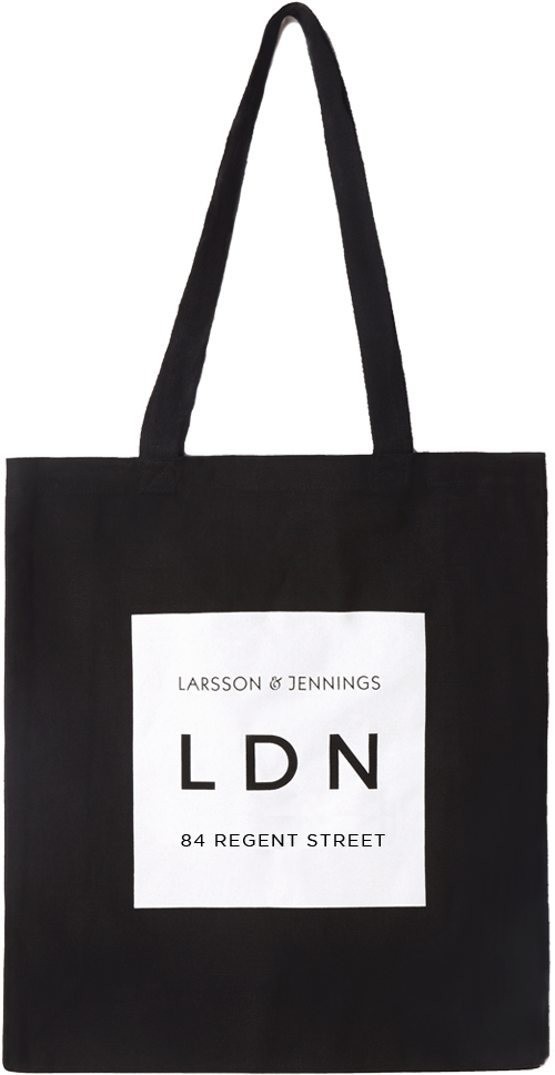 Larsson U0026 Jennings - Tote Bag Black Png (766x1000), Png Download