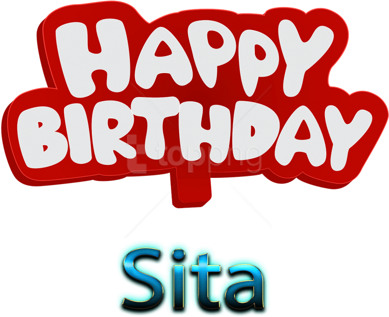 Free Png Download Sita 3d Letter Png Name Png Images - Happy Birthday Heena Name (851x723), Png Download