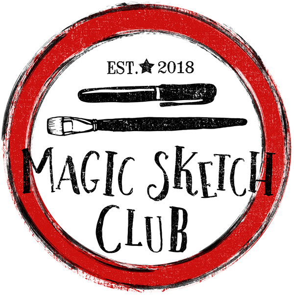Magic Sketch Club Local Florida Sketch Club Disney - Circle (600x603), Png Download
