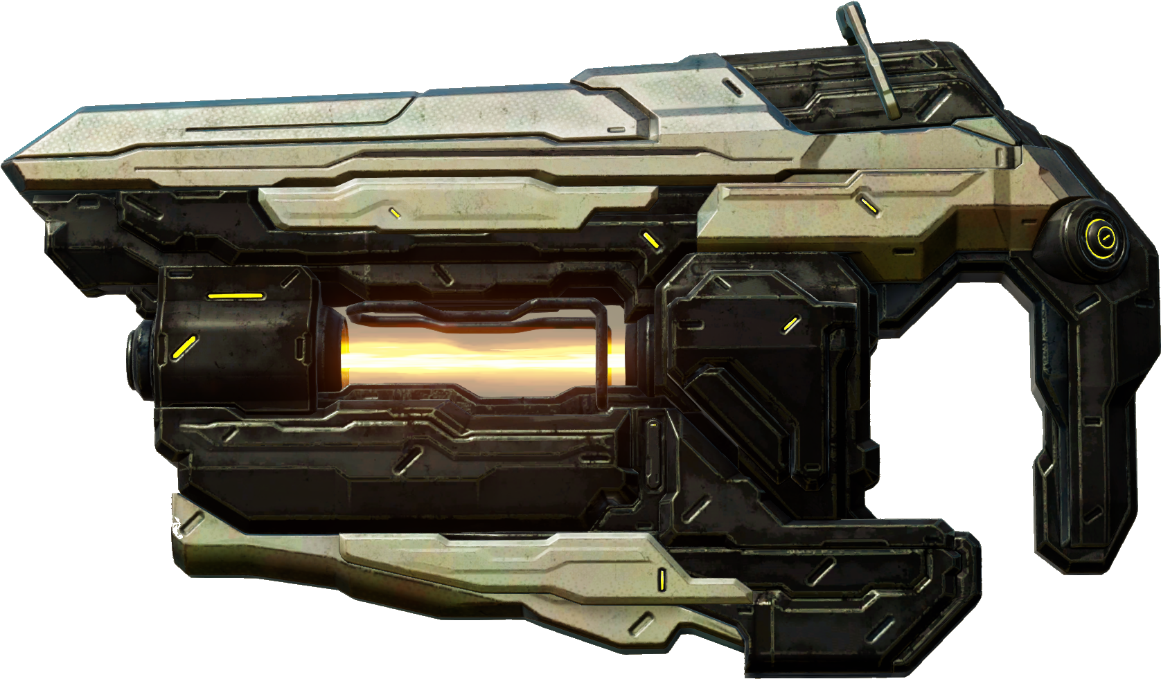 Z-110 Directed Energy Pistol/exotic - Halo 5 Boltshot Open Hand (1920x1080), Png Download