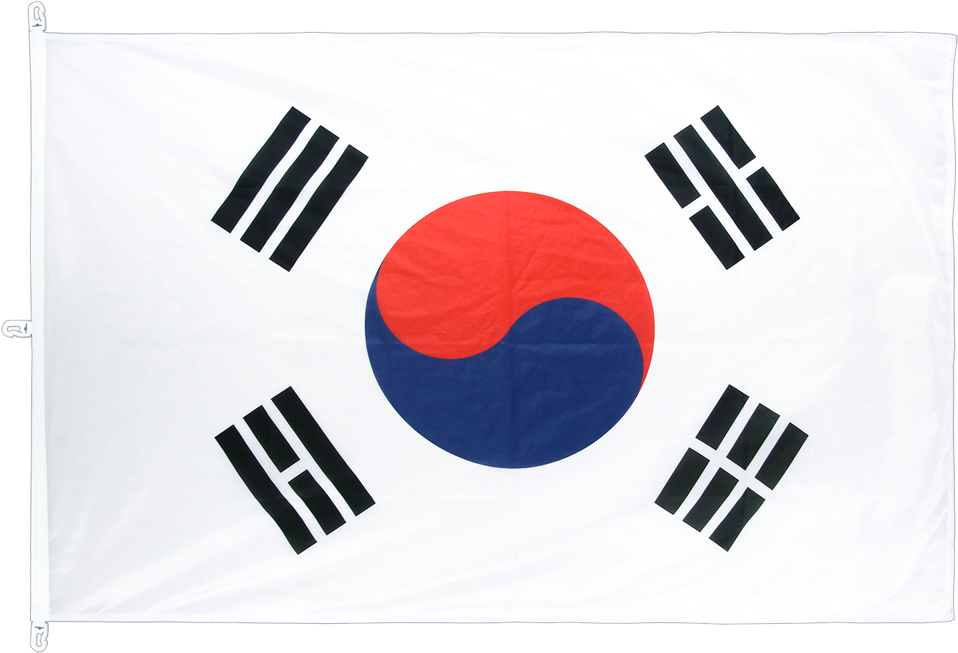 South Korea Flag (1500x1000), Png Download