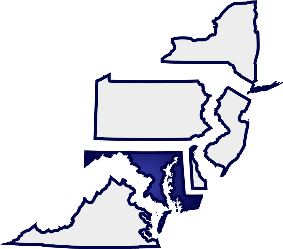 Maryland - Illustration (1194x874), Png Download