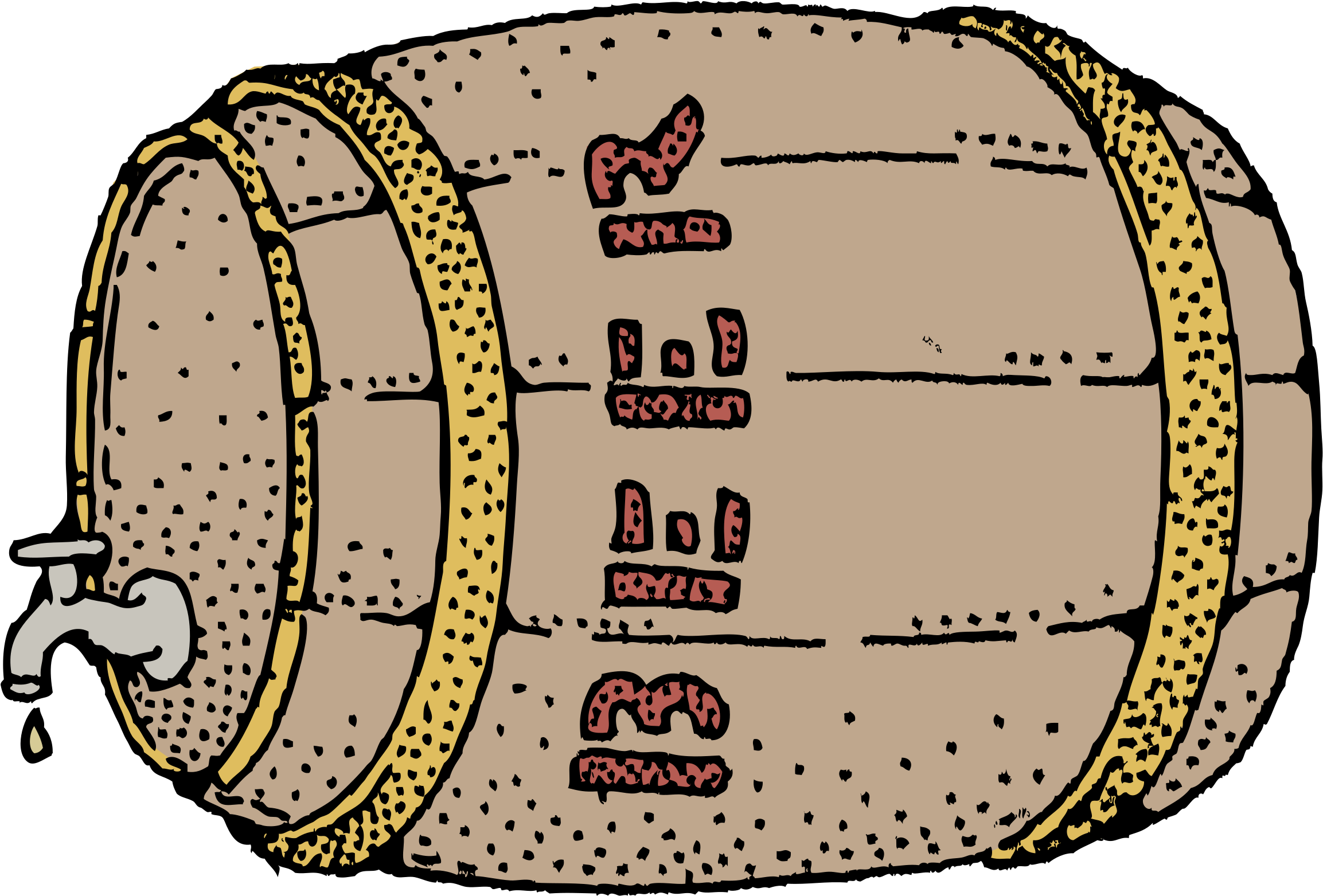 Big Image - Beer Clip Art (2400x1833), Png Download