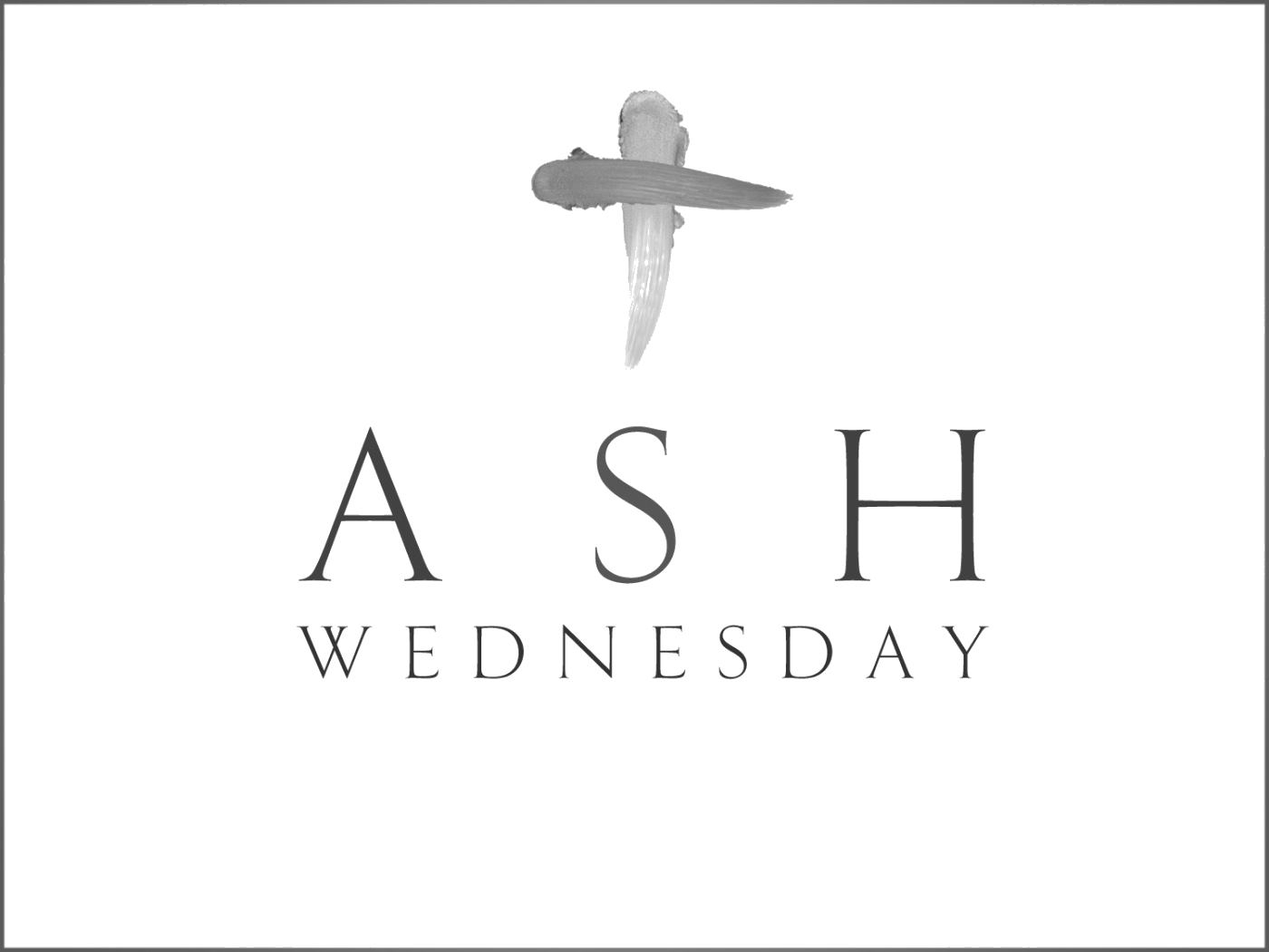 Ash Wednesday 2017 (1400x1050), Png Download