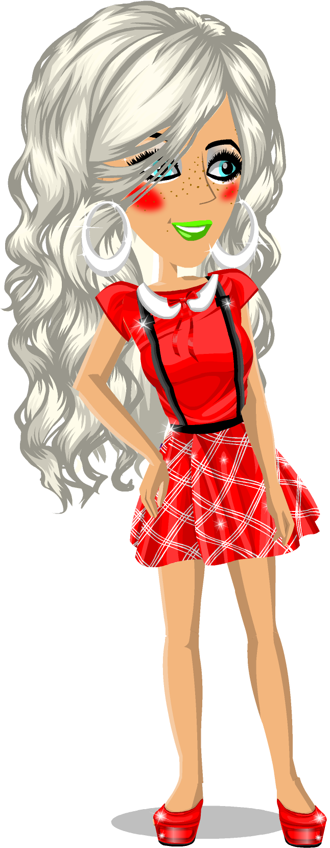 Sammiekatt - Cartoon (658x1665), Png Download