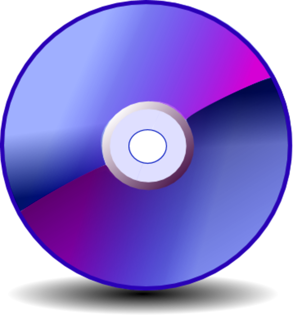 Cd Rom Dvd Compact Disc - Purple Cd Clipart (600x645), Png Download