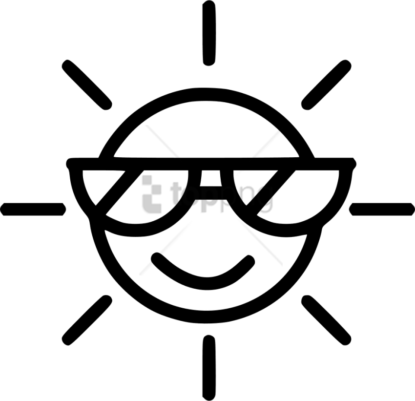 Free Png Download Sun Pictogram Png Images Background - Portable Network Graphics (850x821), Png Download