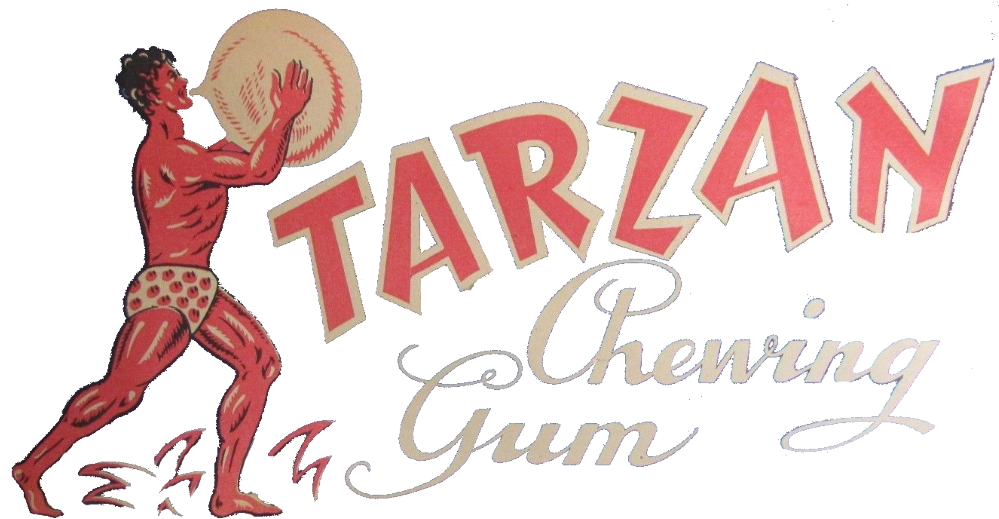 Logo Tarzan Titre - Cartoon (1000x527), Png Download