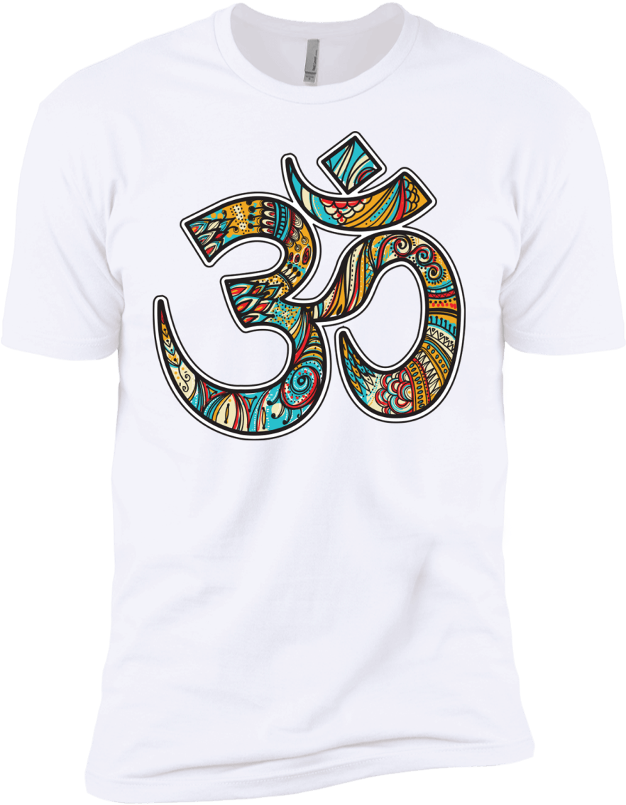 Men's Hand Drawn Om Symbol Shirt - Ohm Symbol (1155x1155), Png Download