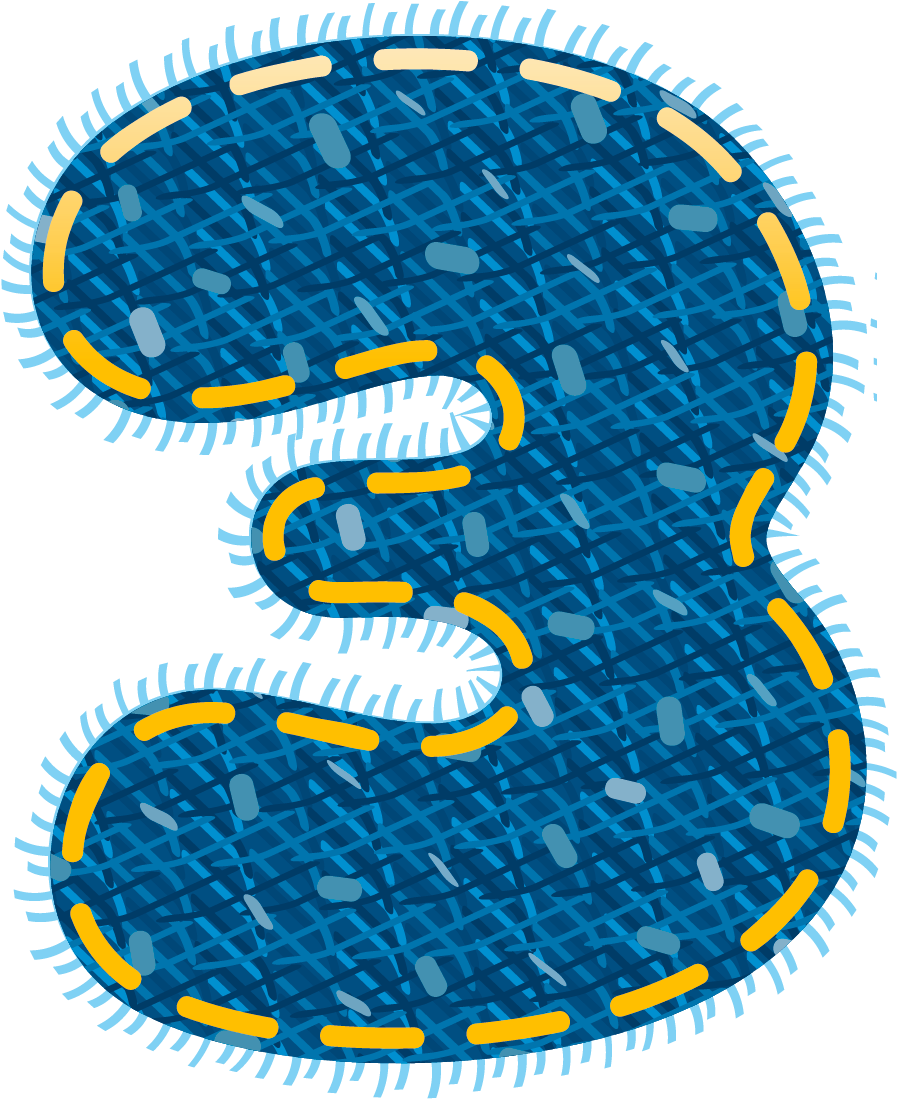 Blue Jeans Number Three Png Clipart Picture - Jeans Number Zero Png Clipart (964x1149), Png Download