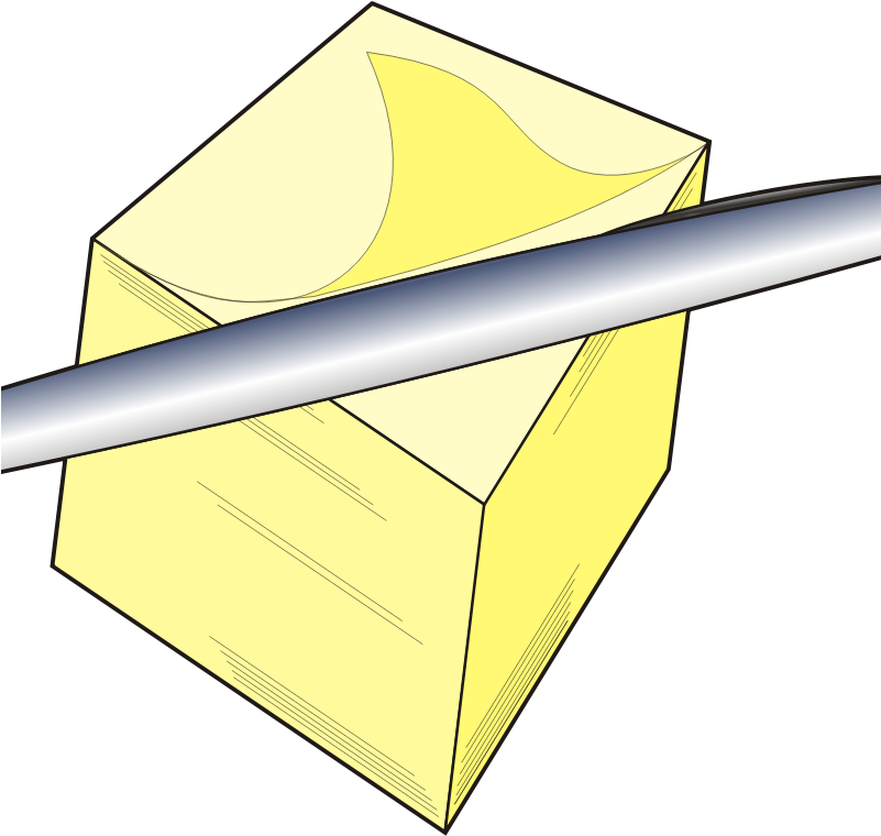 Pen And Pad - Cartoon Pen And Pad (800x800), Png Download