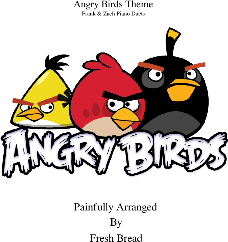 Angry Birds Theme - Angry Birds 2 Logo (850x1100), Png Download
